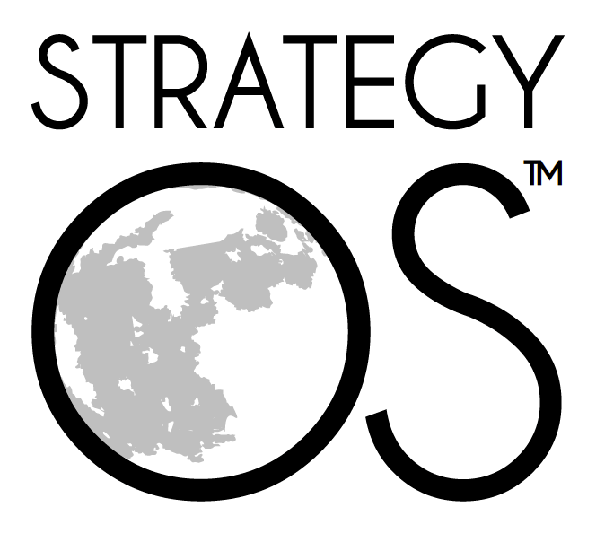 StrategyOS logo White